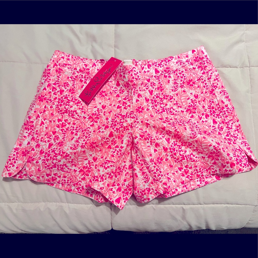 New with Tags - Lilly Pulitzer 5” Ocean View Pull-on Shorts in size XS